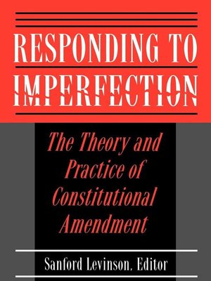 cover image of Responding to Imperfection